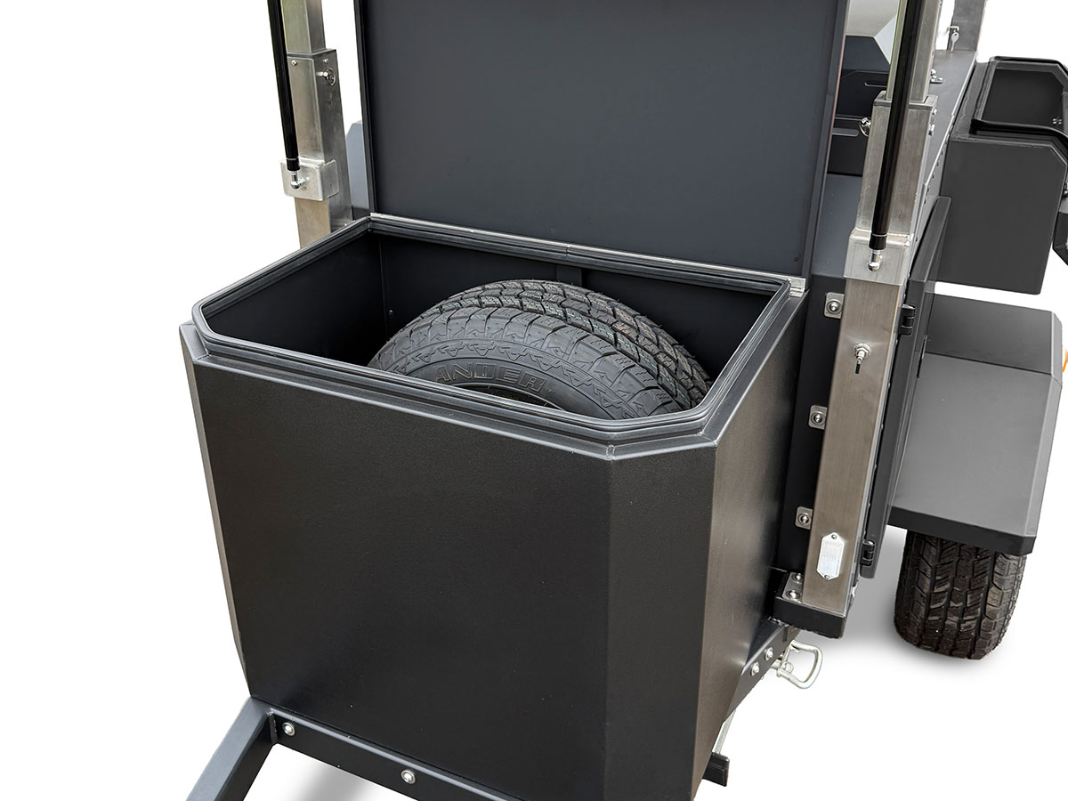SECURE FRONT CARGO BOX