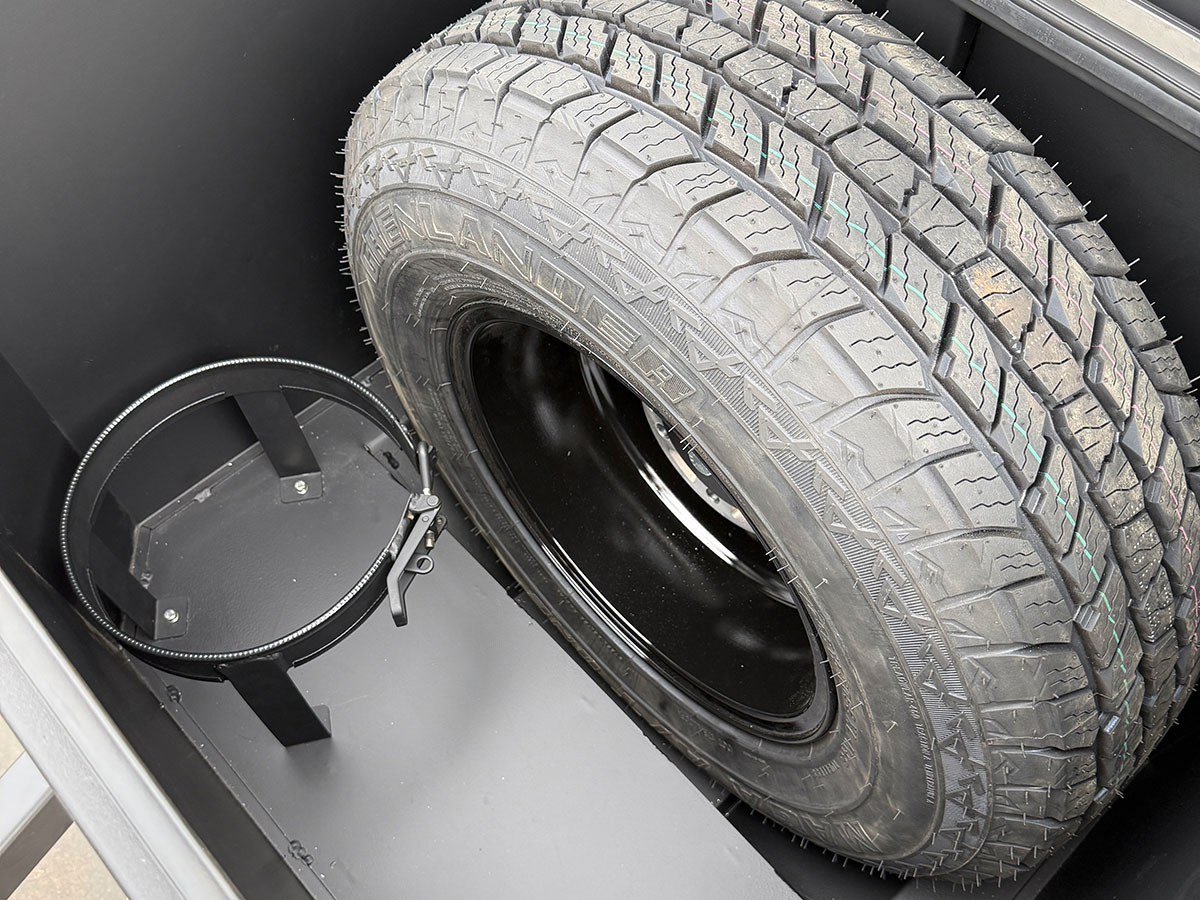 SECURE FRONT CARGO BOX