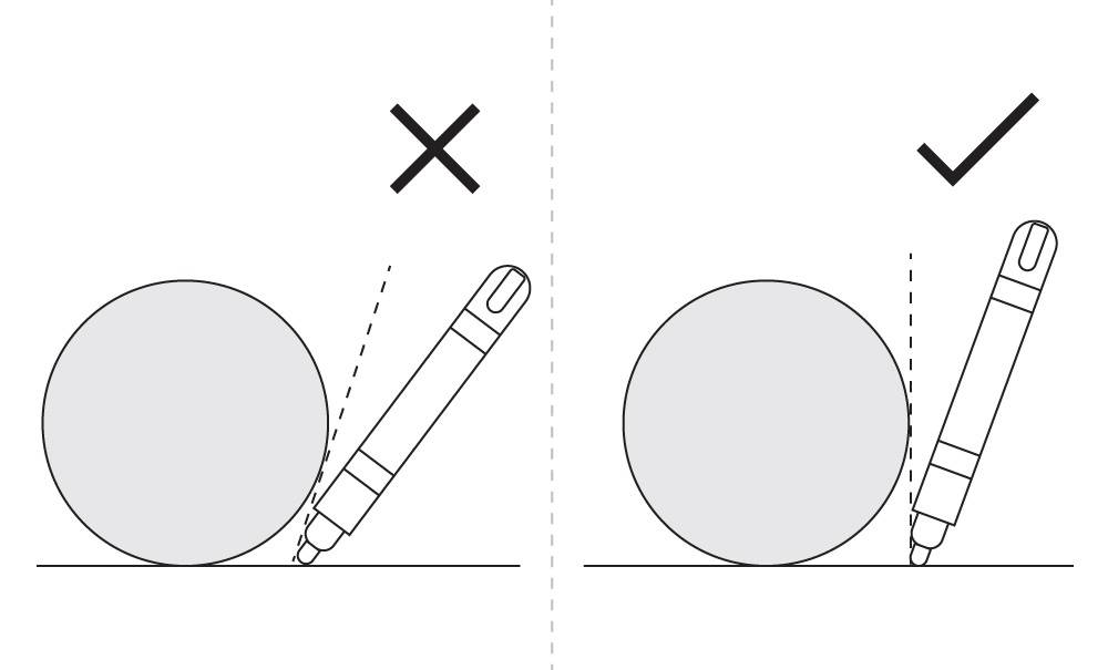 Pen Angle